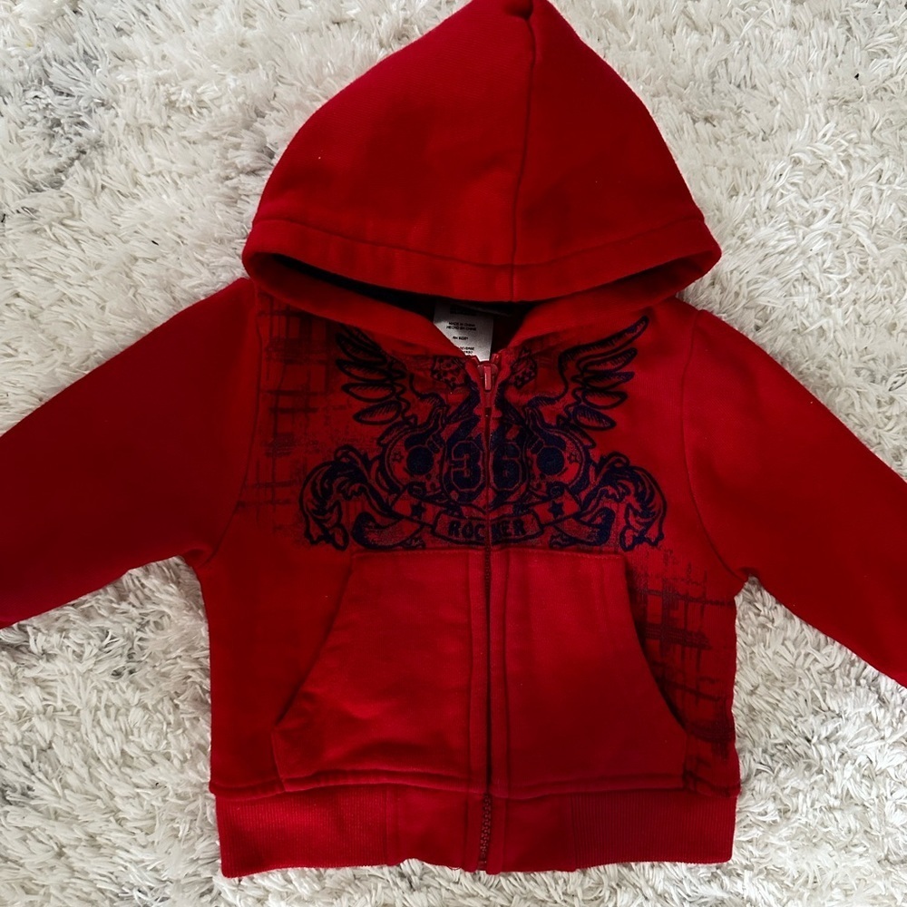 12 month baby boy zip hoodie boyz wear